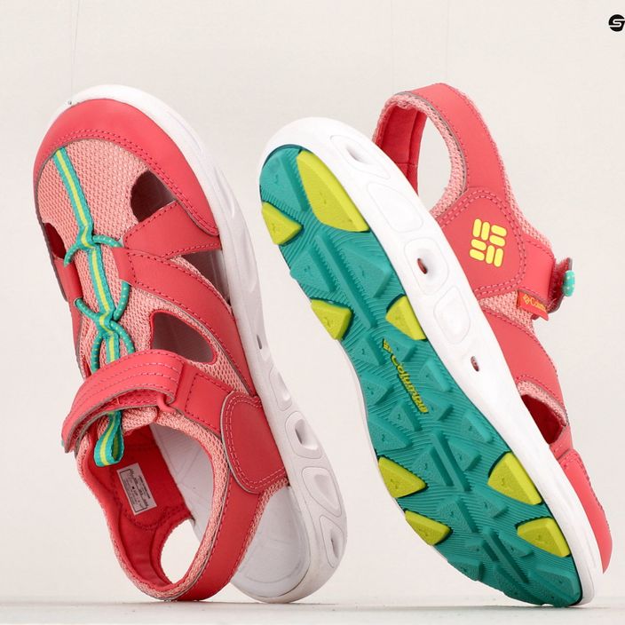 Columbia Techsun Wave rožinės spalvos vaikiški trekingo sandalai 1767561668 17