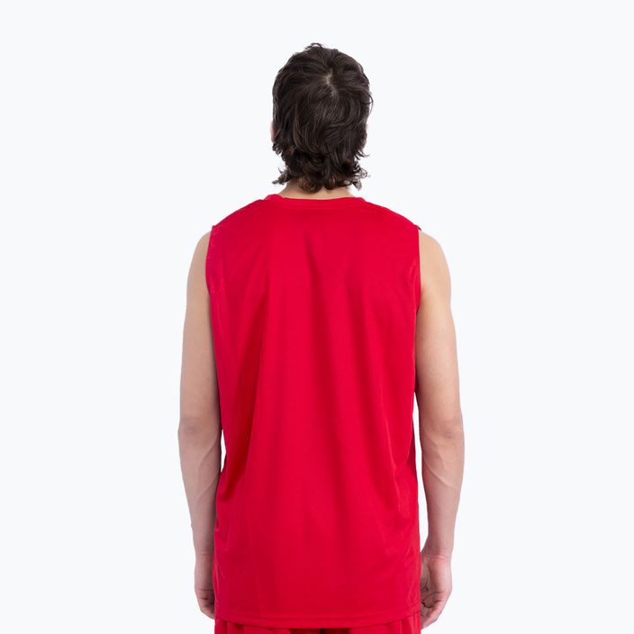 Spalding Atlanta 21 vyrų krepšinio komplektas šortai ir marškinėliai raudoni SP031001A223 10