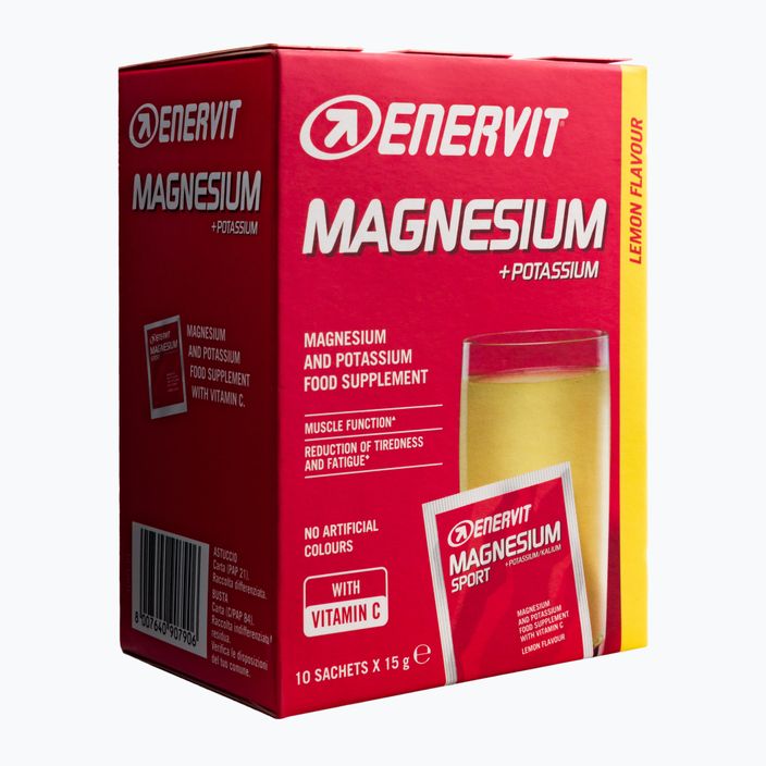 Magnis + kalis + vitaminas C Enervit 10 paketėlių 98038