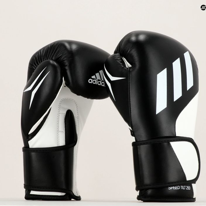 adidas Speed Tilt 250 bokso pirštinės juodos SPD250TG 7