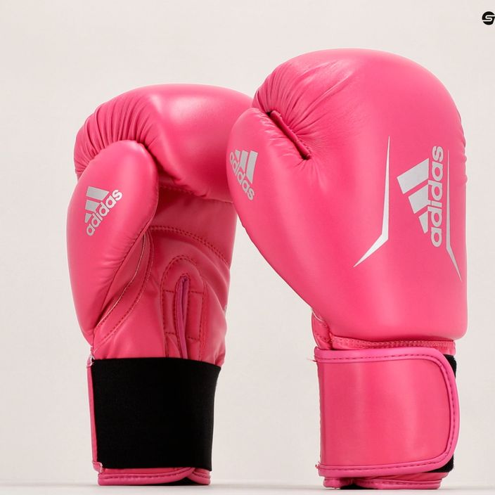 adidas Speed 50 rožinės bokso pirštinės ADISBG50 7
