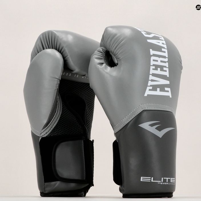 Everlast Pro Style Elite 2 pilkos bokso pirštinės EV2500 6