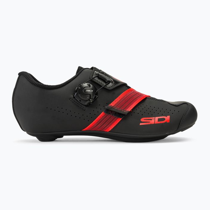 Sidi Prima black/red vyriški kelių batai 2