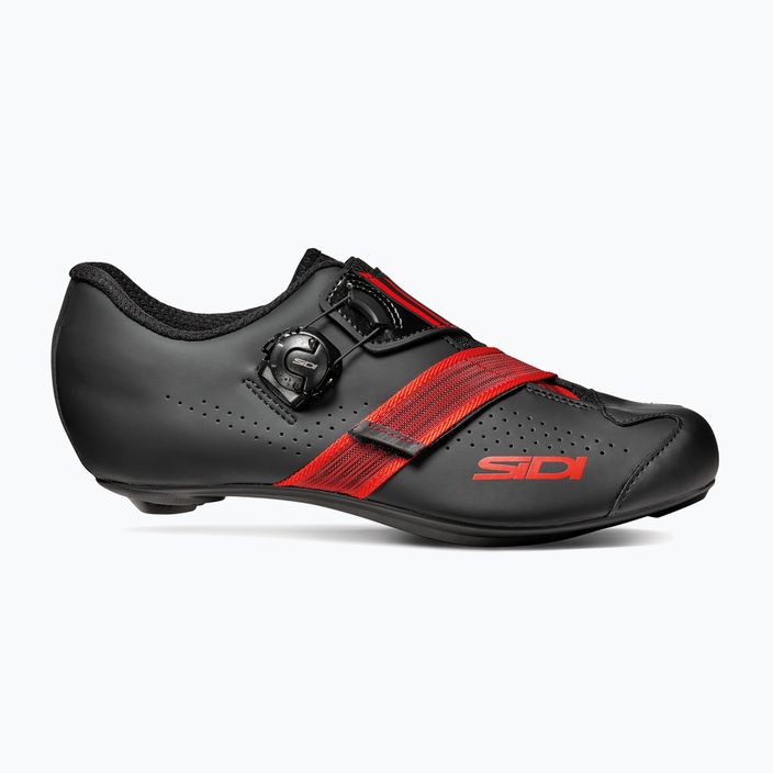 Sidi Prima black/red vyriški kelių batai 8