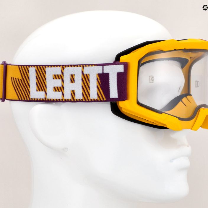 Leatt Velocity 4.5 indigo / skaidrūs dviratininkų akiniai 8023020450 9