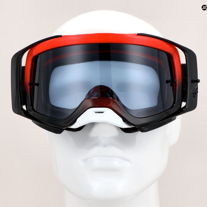 Fox Racing Airspace Vizen dviratininkų akiniai juodi/raudoni 29672_110 9