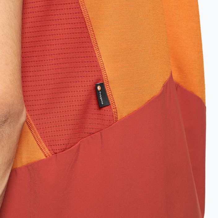 Vyriški La Sportiva Compass trekingo marškinėliai oranžiniai P50205313 4