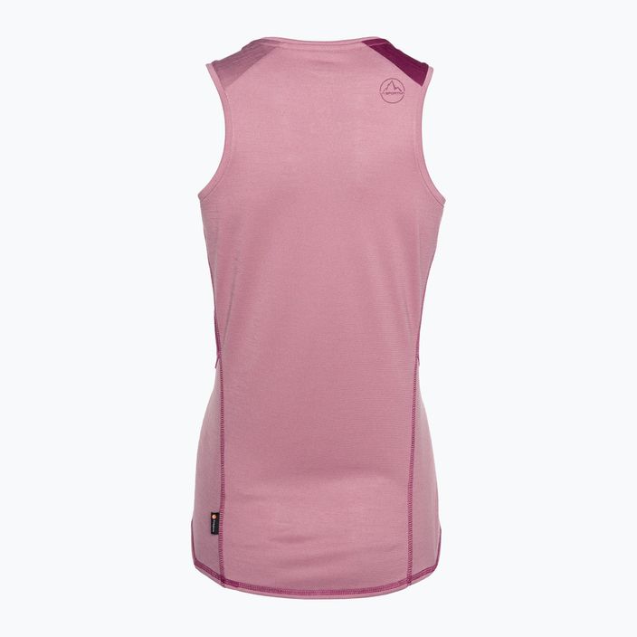 Moteriški trekingo marškinėliai La Sportiva Embrace Tank pink Q30405502 2