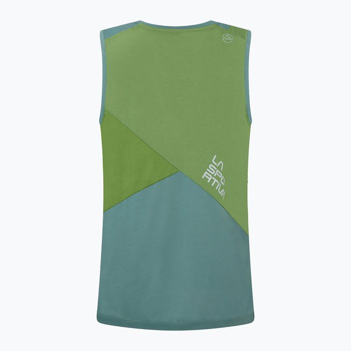 La Sportiva vyriški alpinistiniai marškinėliai Crimp Tank green N86718714 2