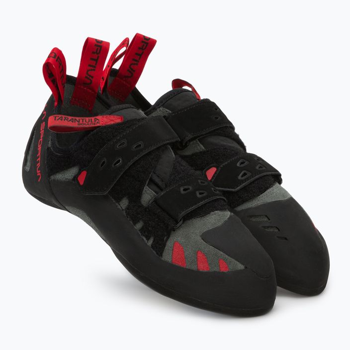 La Sportiva Tarantula Boulder vyrų laipiojimo bateliai juodai raudoni 40C917319 4