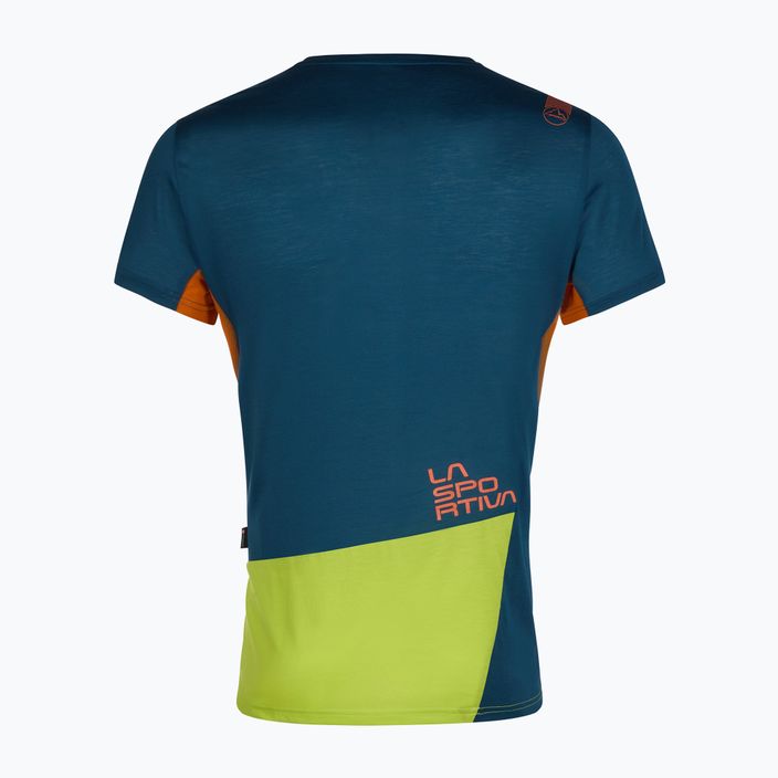 Vyriški alpinistiniai marškinėliai La Sportiva Grip green-green N87729639 2
