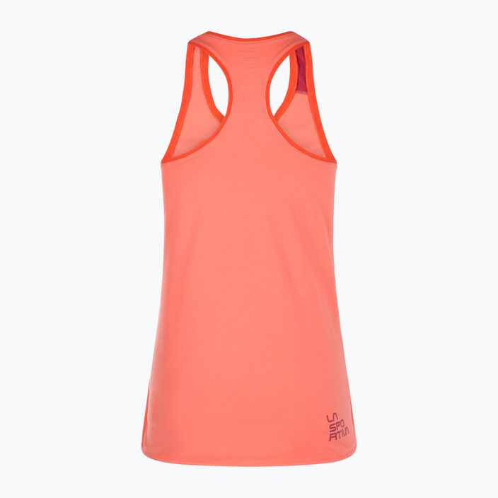 Moteriški laipiojimo marškinėliai La Sportiva Fiona Tank orange O41403403 6