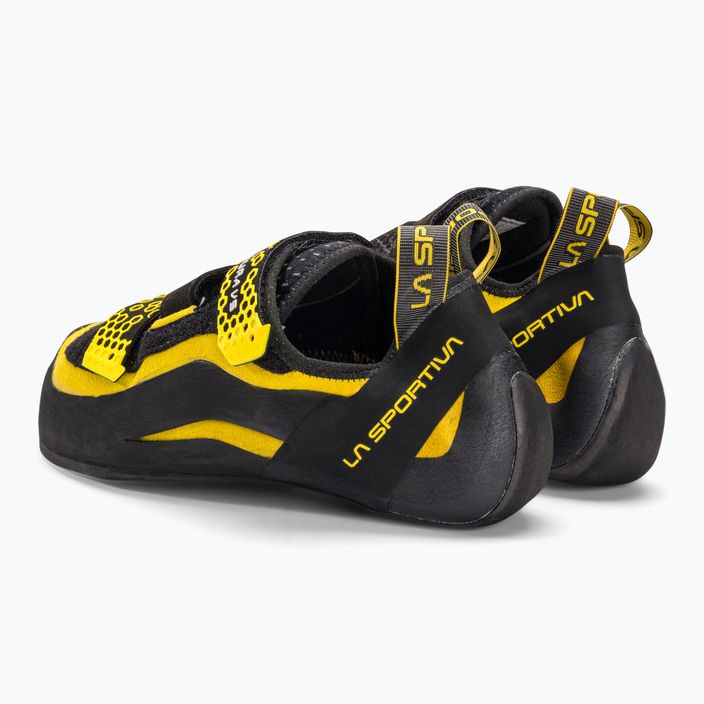 LaSportiva Miura VS vyriški laipiojimo bateliai black/yellow 40F999100 3