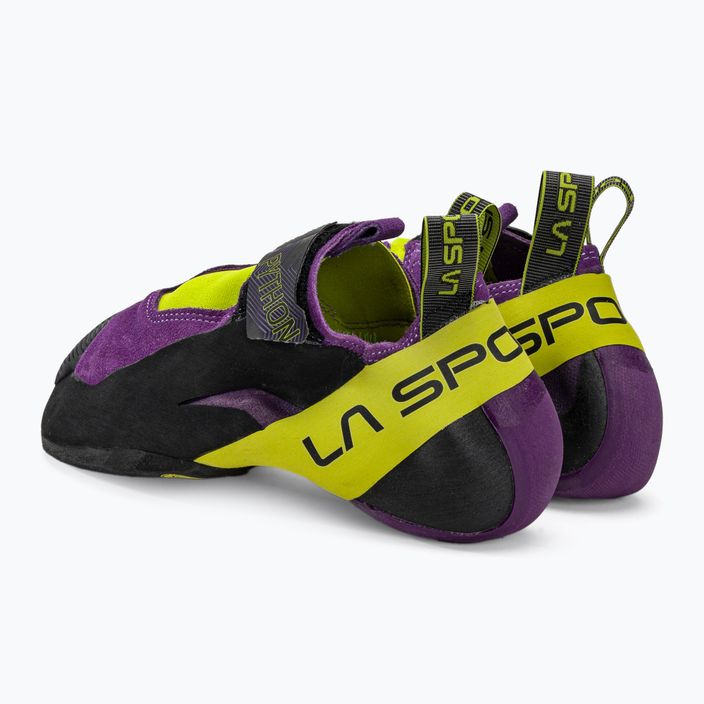 La Sportiva Python vyrų laipiojimo bateliai juodai violetinės spalvos 20V500729 3