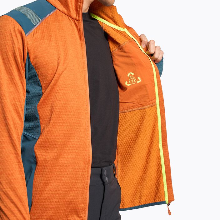 LaSportiva True North vyriškas džemperis, skirtas žygiams, oranžinis P52208639 4
