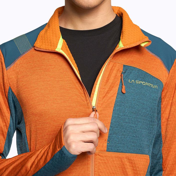 LaSportiva True North vyriškas džemperis, skirtas žygiams, oranžinis P52208639 5
