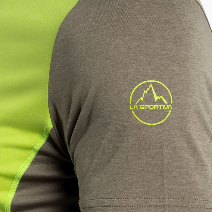 Vyriški bėgimo marškinėliai La Sportiva Tracer green P71729731 3