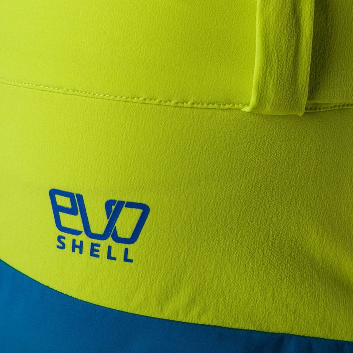 Vyriškos La Sportiva Crizzle EVO Shell sangria/elektriškai mėlynos žygio kelnės su membrana 4
