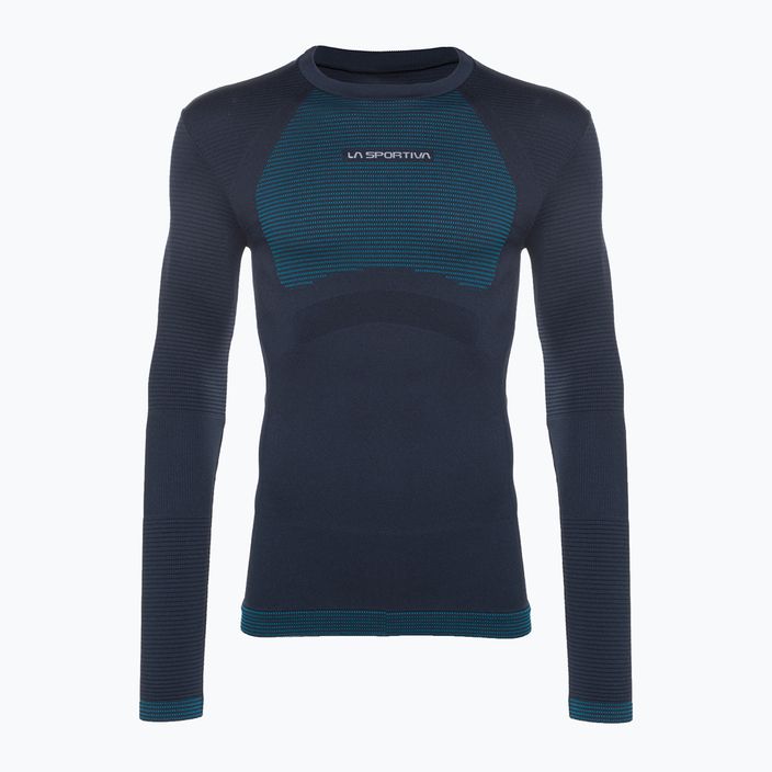 Vyriški La Sportiva Synth Light storm blue/elektriškai mėlyni trekingo marškinėliai
