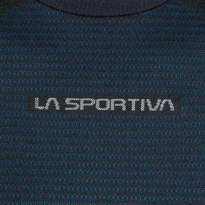 Moteriški trekingo marškinėliai La Sportiva Synth Light storm blue/lagoon 3