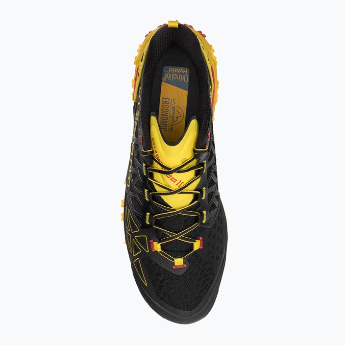 La Sportiva Bushido II vyriški bėgimo bateliai black/yellow 36S999100 6