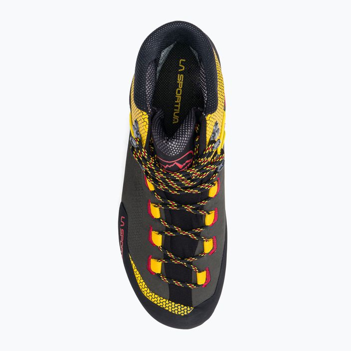 La Sportiva vyriški aukštakulniai batai Trango Tech Leather GTX black/yellow 21S999100 6