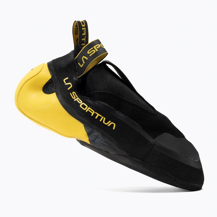 La Sportiva Cobra 4.99 laipiojimo bateliai black/yellow 20Y999100 2