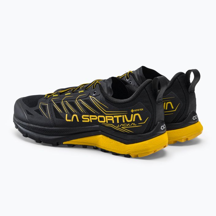 Vyriški La Sportiva Jackal GTX žieminiai bėgimo bateliai black/yellow 46J999100 3
