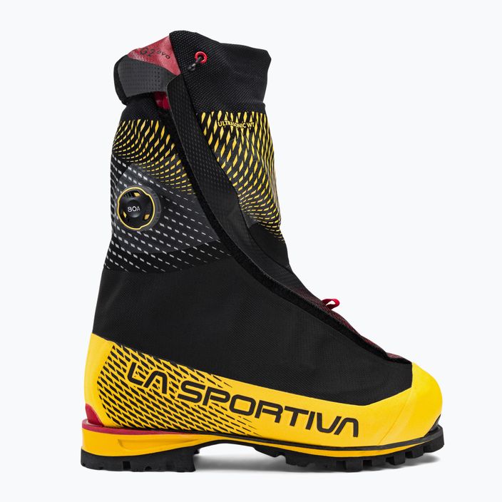 La Sportiva G2 Evo aukštakulniai batai juoda/geltona 21U999100 2