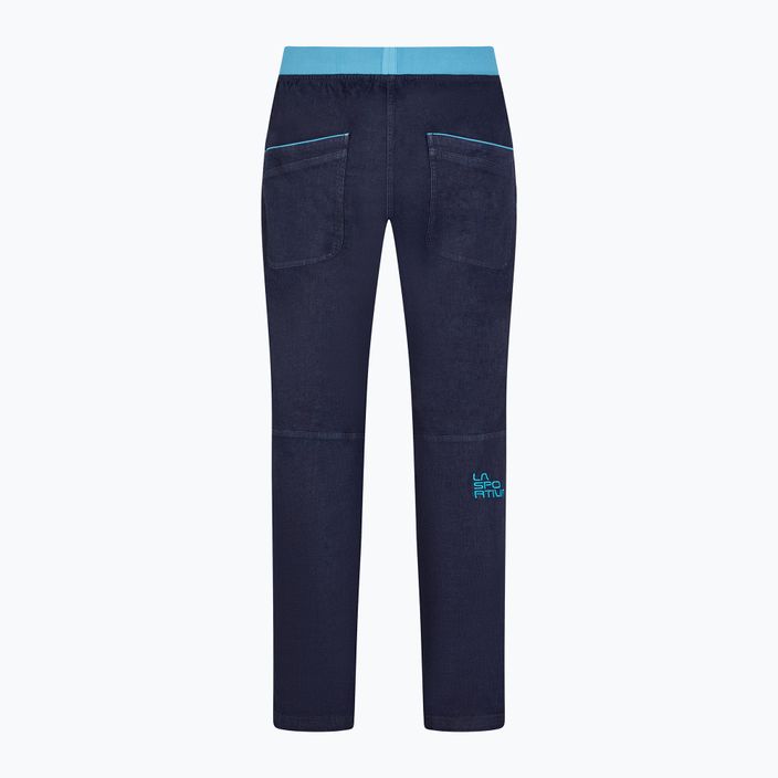 Vyriškos La Sportiva Cave Jeans alpinistinės kelnės tamsiai mėlynos H97610624 2