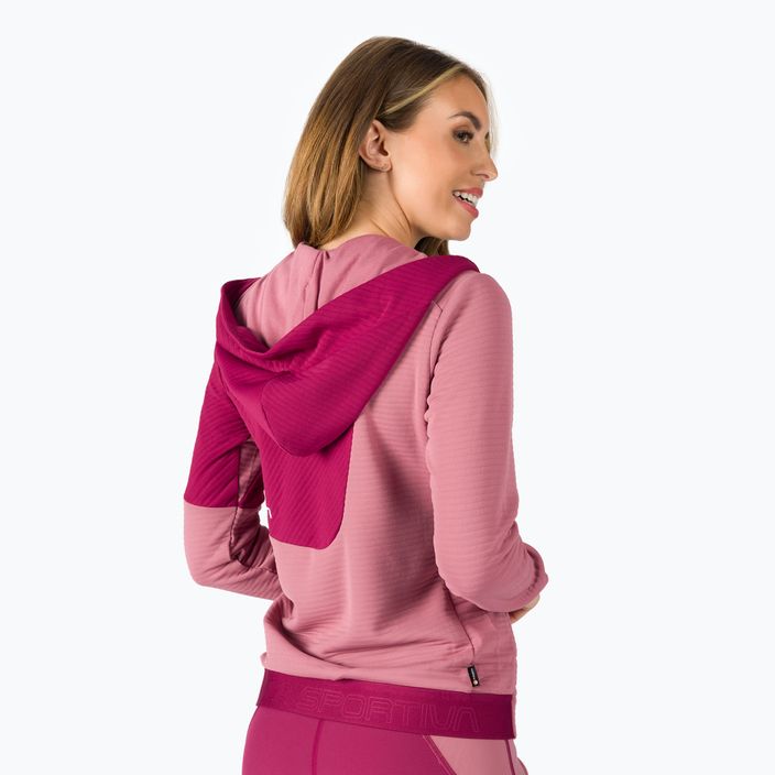 Moteriški džemperiai La Sportiva Mood Hoody rožinės spalvos O65405502 3