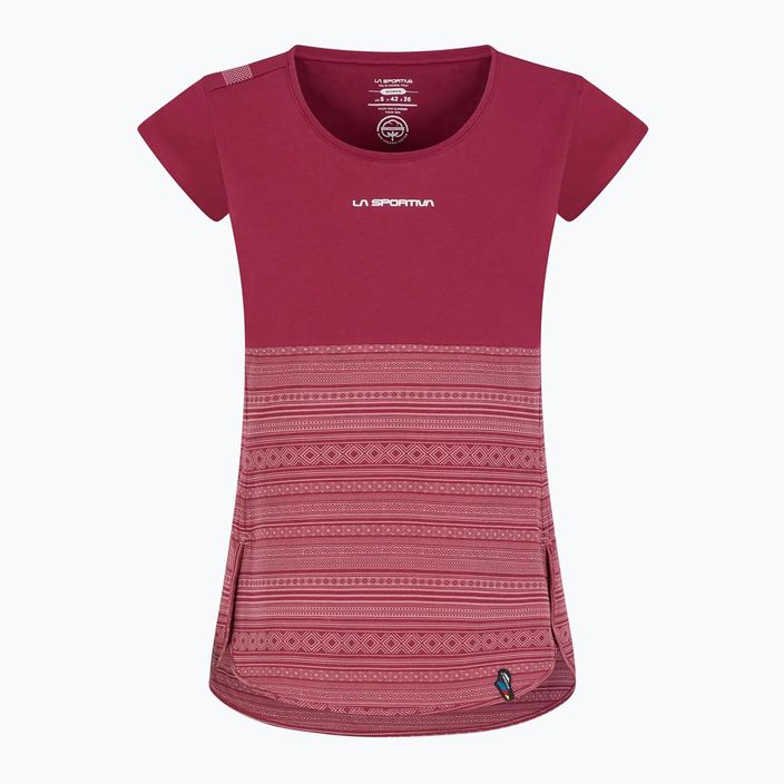 La Sportiva Lidra moteriški trekingo marškinėliai kaštoninės spalvos O43502502