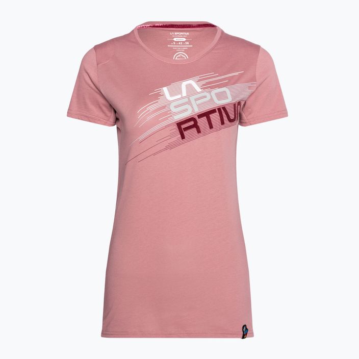 La Sportiva Stripe Evo moteriški trekingo marškinėliai rožinės spalvos I31405405