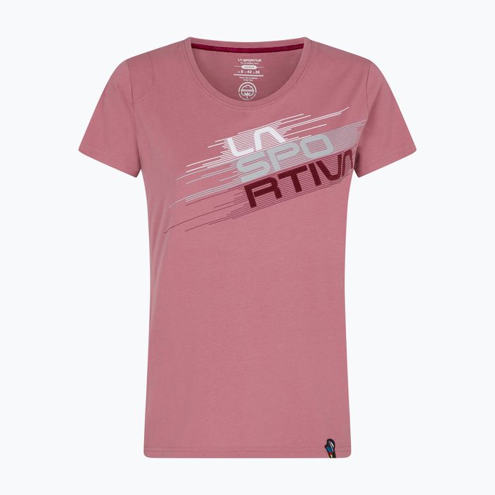 La Sportiva Stripe Evo moteriški trekingo marškinėliai rožinės spalvos I31405405 4