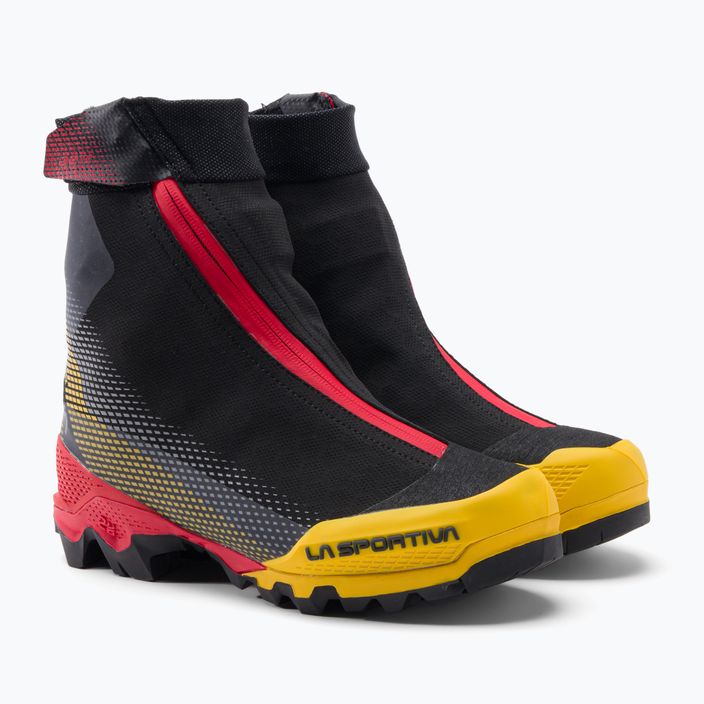 Vyriški La Sportiva Aequilibrium Top GTX aukštakulniai batai black/yellow 21X999100 5