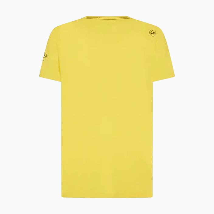 La Sportiva vyriški alpinistiniai marškinėliai Breakfast yellow H32100100 6