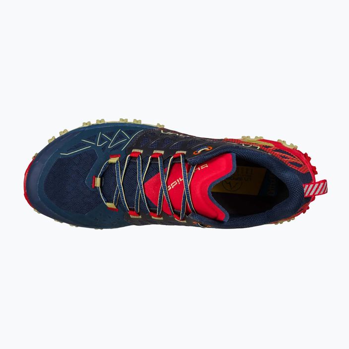 La Sportiva Bushido II GTX vyriški bėgimo bateliai tamsiai mėlyna ir raudona 46Y629317 15