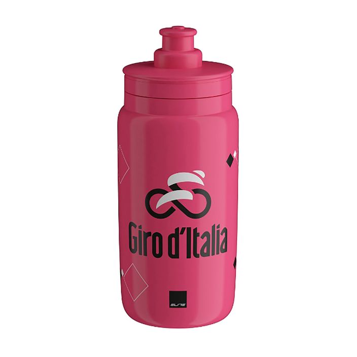 Dviračio vandens butelis Elite FLY Giro D'Italia 2024 550 ml pink 2