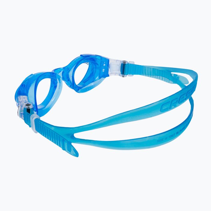 Cressi King Crab mėlyni vaikiški plaukimo akiniai DE202263 4