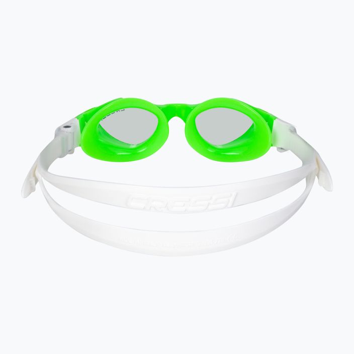 Cressi King Crab laimo spalvos vaikiški plaukimo akiniai DE202267 5