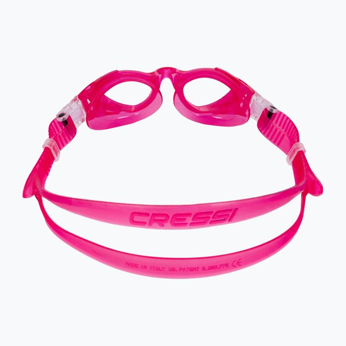Cressi King Crab rožiniai vaikiški plaukimo akiniai DE202240 5
