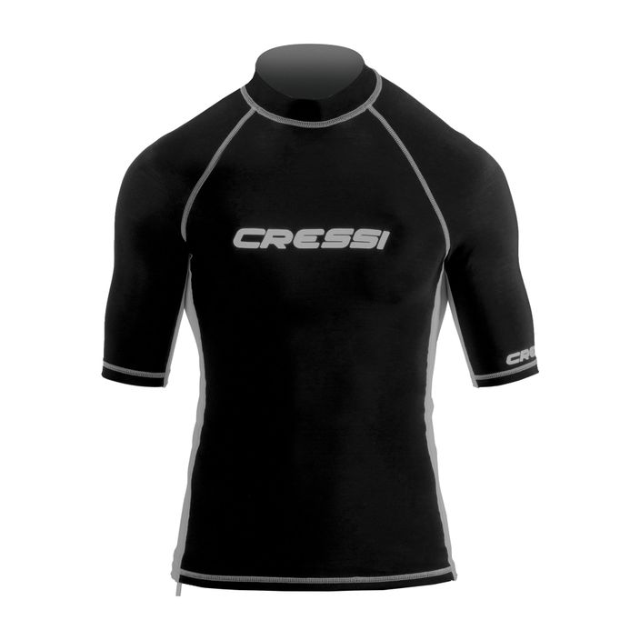 Vyriški maudymosi marškinėliai Cressi Rash Guard S/SL black LW476702 2