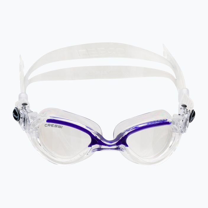 Cressi Flash skaidrūs / skaidrūs mėlyni plaukimo akiniai DE202322 2