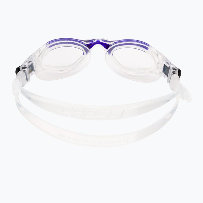 Cressi Flash skaidrūs / skaidrūs mėlyni plaukimo akiniai DE202322 5
