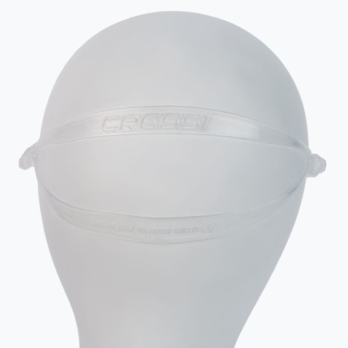 Cressi Flash skaidrūs/skaidrūs juodi plaukimo akiniai DE202350 4