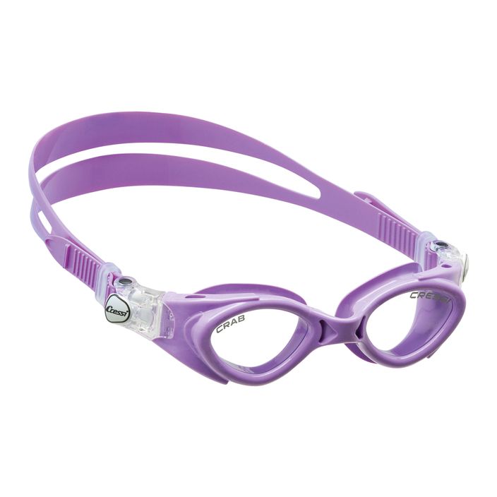 Cressi Crab lilac vaikiški plaukimo akiniai DE203141 2