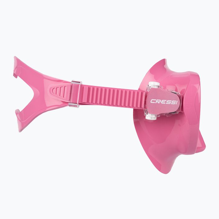 Cressi F1 nardymo kaukė rožinės spalvos ZDN284000 3