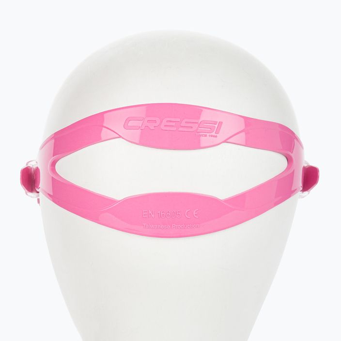 Cressi F1 maža nardymo kaukė rožinės spalvos ZDN311040 4