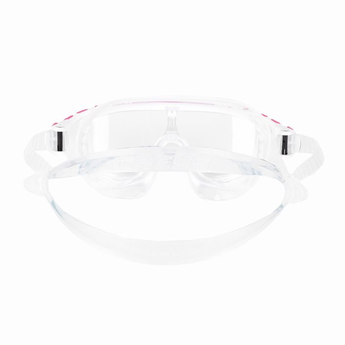 Cressi Skylight skaidri/balta rožinė plaukimo kaukė DE203340 5