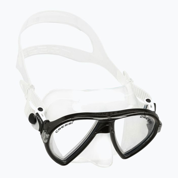 Nardymo kaukė Cressi Ocean clear/black